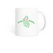Camp Pickles, a White Coffee Mug