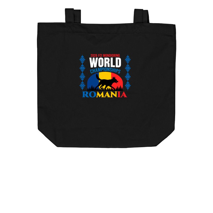 Support Team USA Mondioring!&nbsp;, a Black Organic Cotton Tote Bag