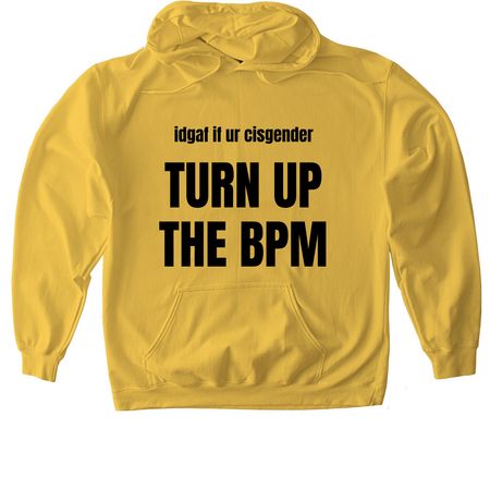 transexual raver, a Daisy Softstyle Pullover Hoodie
