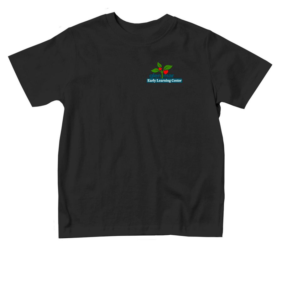 Glen Mar ELC Toddler Tees, a Black Toddler Tee