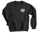 Como Lake Bark Park Gear!, a Black Crewneck Sweatshirt