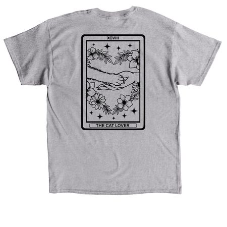 Cat Lover?Tarot Card, a Sport Grey Classic Unisex Tee