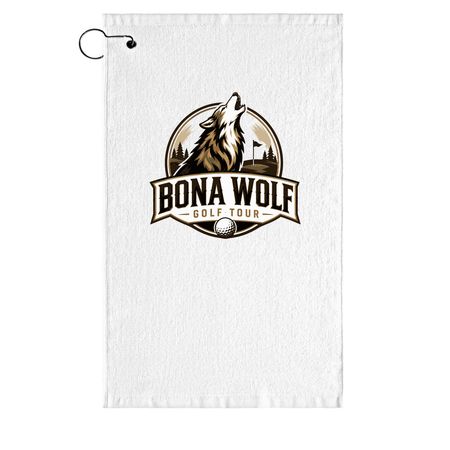 Golf Towel, a White Golf Towel
