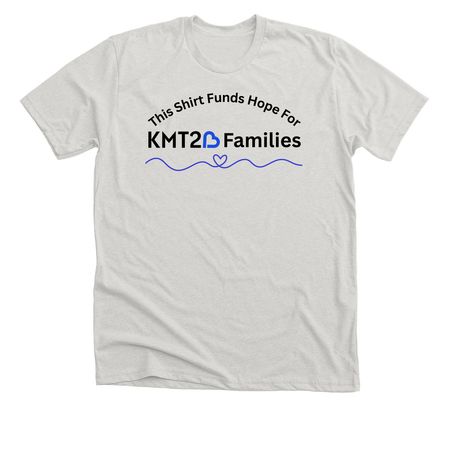 KMT2B Dystonia Foundation, a Heather Cement Premium Unisex Tee