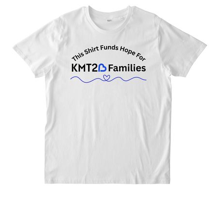 KMT2B Dystonia Foundation, a White Stanley/Stella Unisex Rocker Tee
