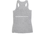Freyja, a Athletic Heather Women's Racerback (back-view)