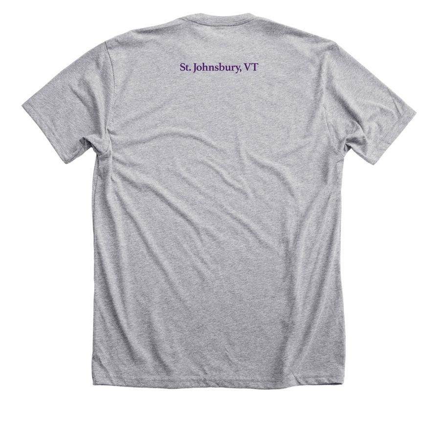 It Feels Good To Do Good, a Athletic Heather Premium Unisex Tee (back-view)
