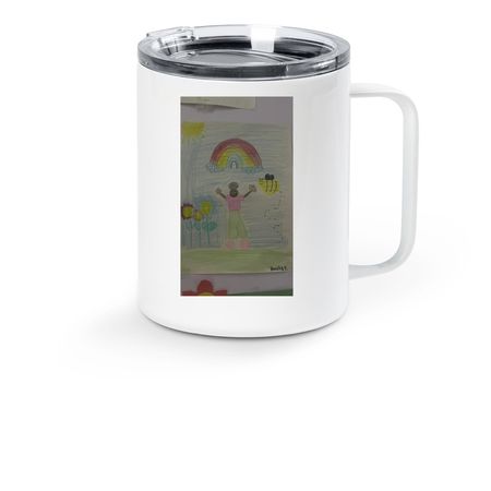 I love being me mug&nbsp;, a White Stainless Steel Travel Mug