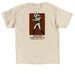 Noah Kahan Citi Field Merch, a Sand Classic Unisex Tee (back-view)