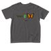 Monarch Butterfly Lifecycle - Toddlers, a Charcoal Toddler Tee