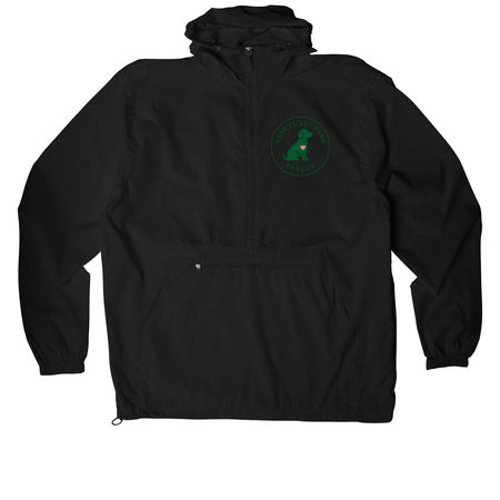 Rescue Collective, a Black Packable Anorak