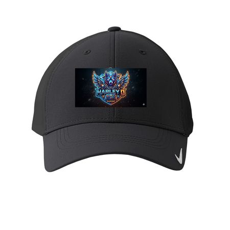 Streamer merch&nbsp;, a Anthracite Printed Nike Dri-FIT Legacy Performance Cap