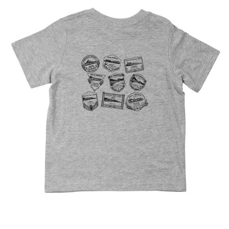 Toddler FordCSG12 Port Visit Family Day Shirt, a Heather Toddler Tee (back-view)