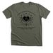 2026 Luzerne Co, PA Animal Rescue Fundraiser, a Heather Military Green Premium Unisex Tee