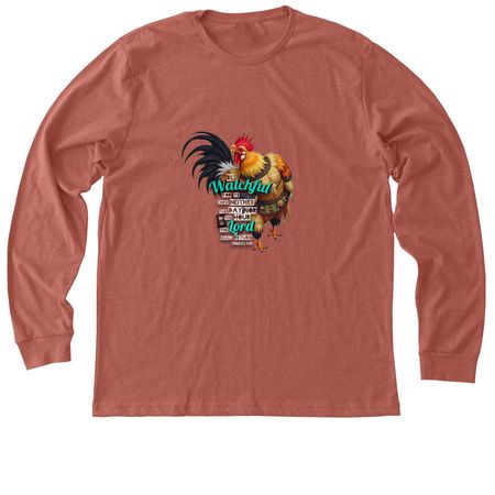 Be Watchful, a Heather Clay Premium Long Sleeve Tee