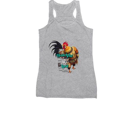 Be Watchful, a Athletic Heather Women's Racerback