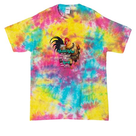 Be Watchful, a Jeweltone Colorburst Crystal Tie Dye Tee