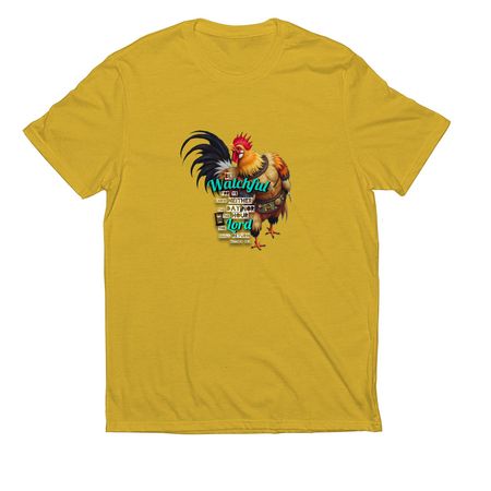 Be Watchful, a Suncatcher Gold Allmade Eco Triblend Unisex Tee