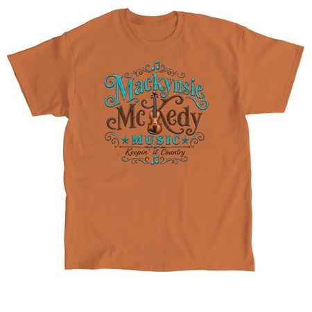 Mackynsie Turquoise Logo Shirt, a Texas Orange Classic Unisex Tee