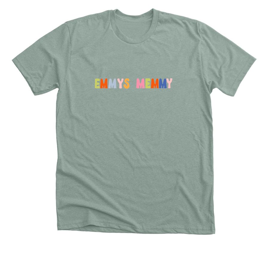 Emmy's Memmy, a Heather Sage Premium Unisex Tee