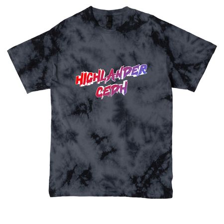 Highlander Podcast Series - Kevin Simmons, a Black Crystal Tie Dye Tee
