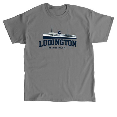 Ludington - PM 41, a Charcoal Classic Unisex Tee