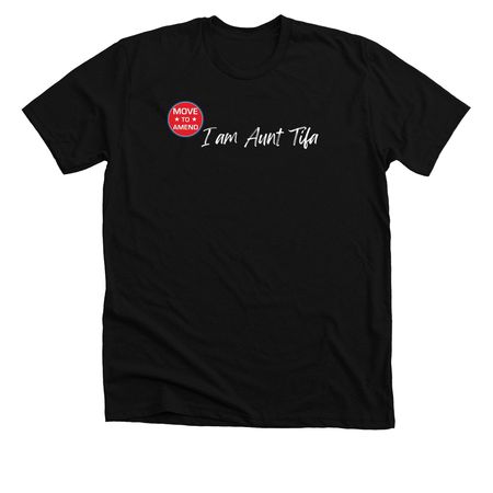 Your Shirt Helps End Corporate Rule, a Solid Black Blend Premium Unisex Tee