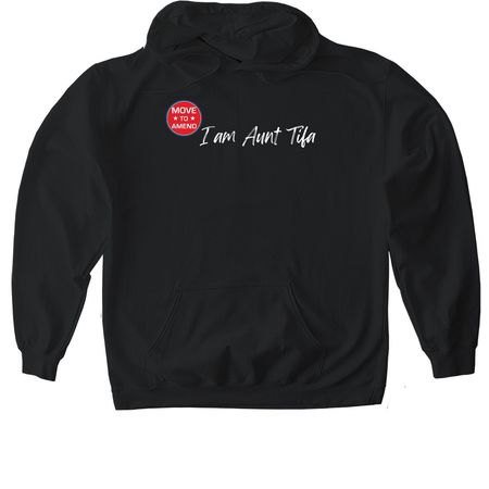 Your Shirt Helps End Corporate Rule, a Black Gildan Softstyle Pullover Hoodie