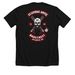 SBA Badstreet, a Solid Black Blend Premium Unisex Tee (back-view)