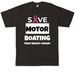 Tank/Tees Motorboating, a Black Tall Classic Unisex Tee