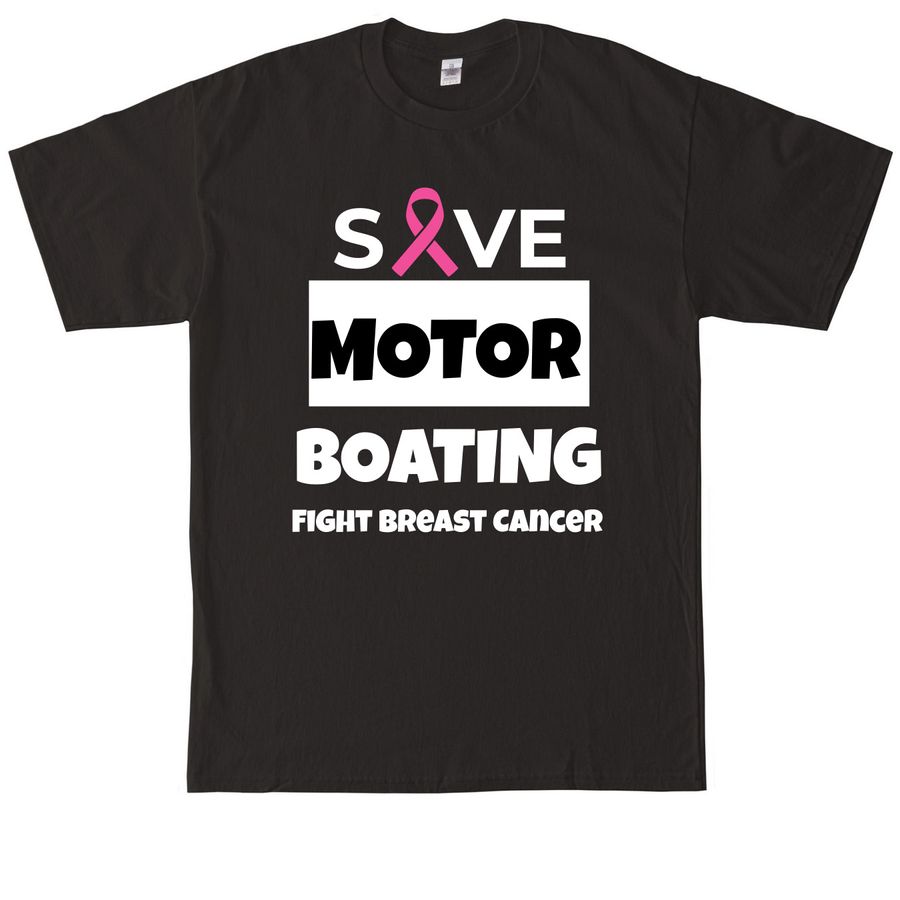 Tank/Tees Motorboating, a Black Tall Classic Unisex Tee
