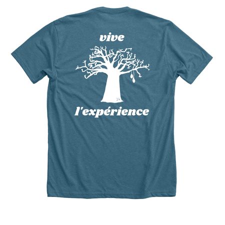Vive Senegal 2026 (wh), a Heather Deep Teal Premium Unisex Tee