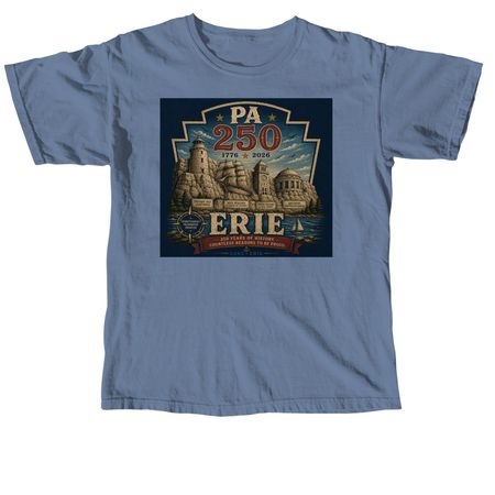 The Keystone Legacy, a Blue Jean Comfort Colors Unisex Tee