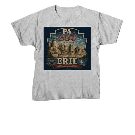 The Keystone Legacy, a Sport Grey Youth Unisex Tee