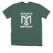 Adult, White Logo, Greens & Yellows, a Heather Forest Premium Unisex Tee