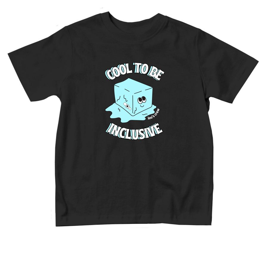 Lou's Crew- Cool Toddler, a Black Toddler Tee
