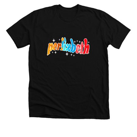 Shine On, a Solid Black Blend Premium Unisex Tee