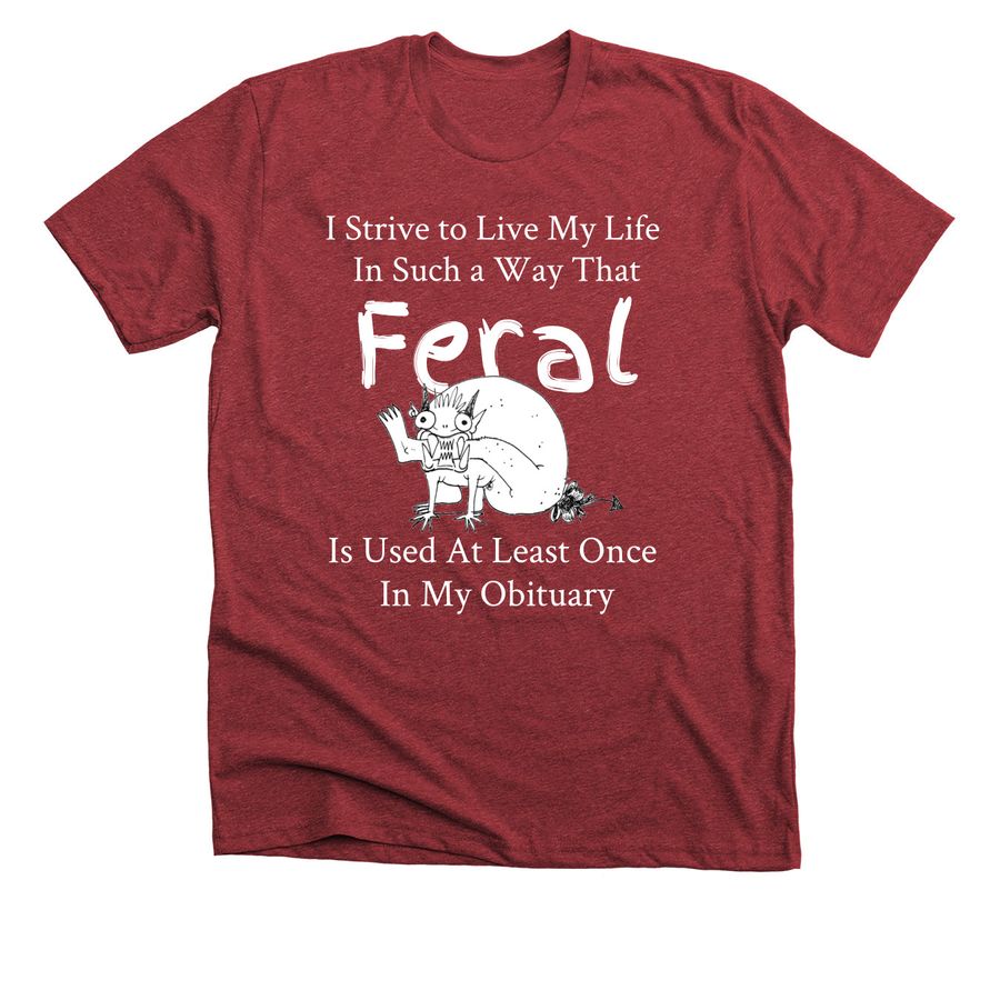 You've Memed It, Now Live The Meme, a Heather Canvas Red Premium Unisex Tee