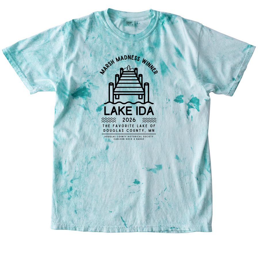 Lake Ida - 2026 Marsh Madness Winner!, a Sea Glass Comfort Colors Colorblast Tee