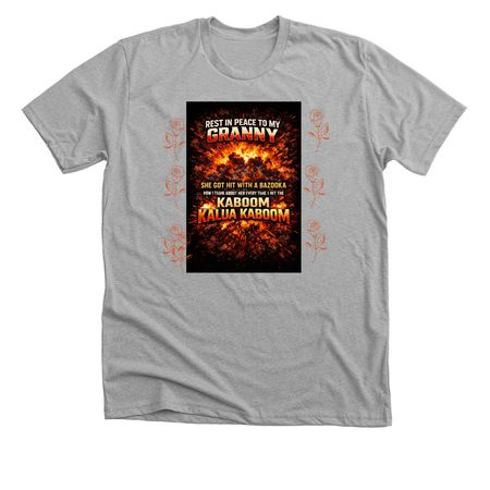 bazooka&nbsp;, a Athletic Heather Premium Unisex Tee