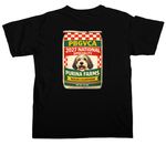 PBGVCA NATIONAL LOGO WEAR - FRONT & BACK, a Black Comfort Colors Unisex Tee (back-view)