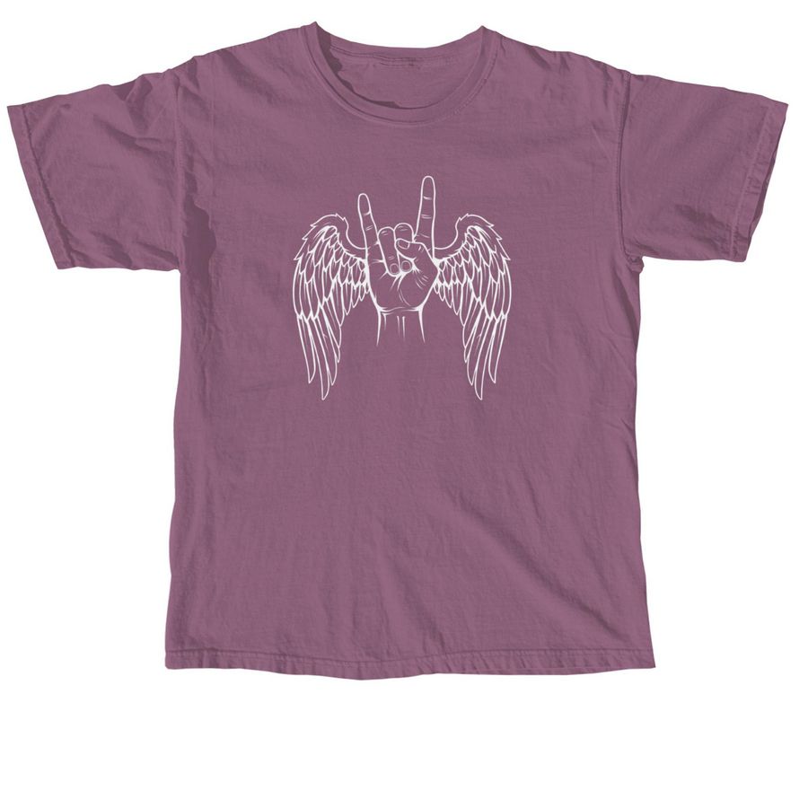 ROCK ON!, a Berry Comfort Colors Unisex Tee