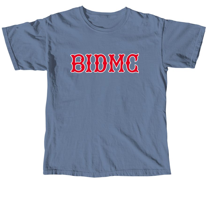 BIDMCxRed Sox, a Blue Jean Comfort Colors Unisex Tee