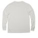 PAL AID, a Fairly White Allmade Eco Triblend Long Sleeve Tee (back-view)