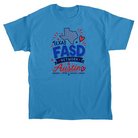 TX FASD - Austin, a Sapphire Classic Unisex Tee