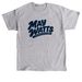 Front Only Design in Navy (no mascot), a Sport Grey Classic Unisex Tee