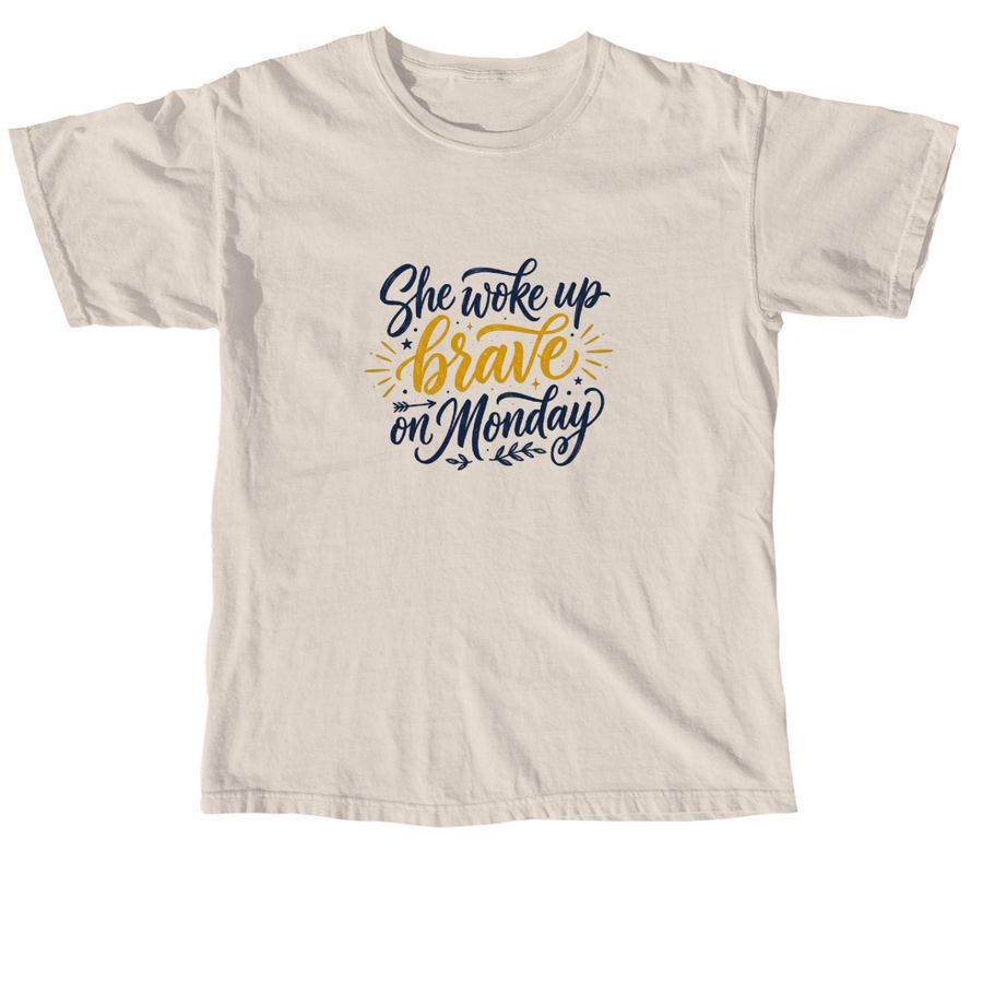 Monday Flowers - Andrew McMahon, a Ivory Comfort Colors Unisex Tee