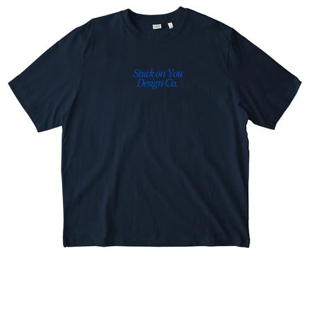 Blue/Blue SOYDC Shirt, a French Navy Stanley/Stella Unisex Freestyler Heavyweight Tee