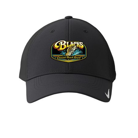 Blacks Resort Hats, a Anthracite Printed Nike Dri-FIT Legacy Performance Cap