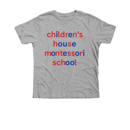 Youth & Adult Moveable Alphabet Shirt, a Athletic Heather Premium Youth Tee